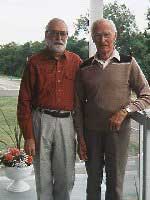 Jacques and his father, 1996.