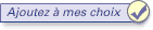 Ajouter  mes choix