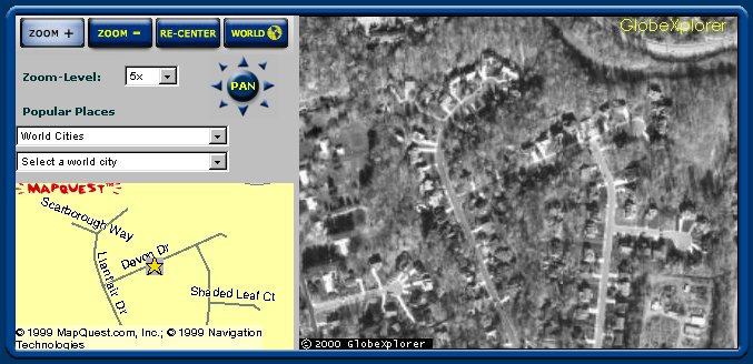 Areal View of 6172 Devon Dr., Columbia, MD.